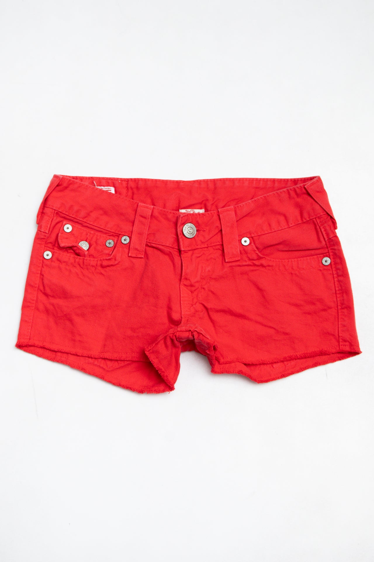 #155 True Religion Shorts Red | c. 198 | Size 6