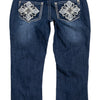 #081 Love Indigo Premium Capris Blue | c. 209 | Size 8