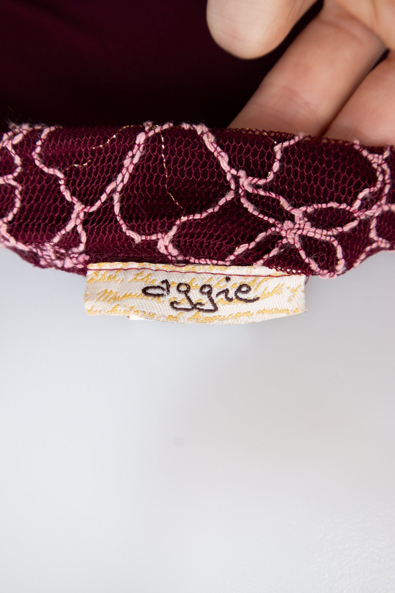 #170 Aggie Mini Skirt Red | c. 195 | Size 8