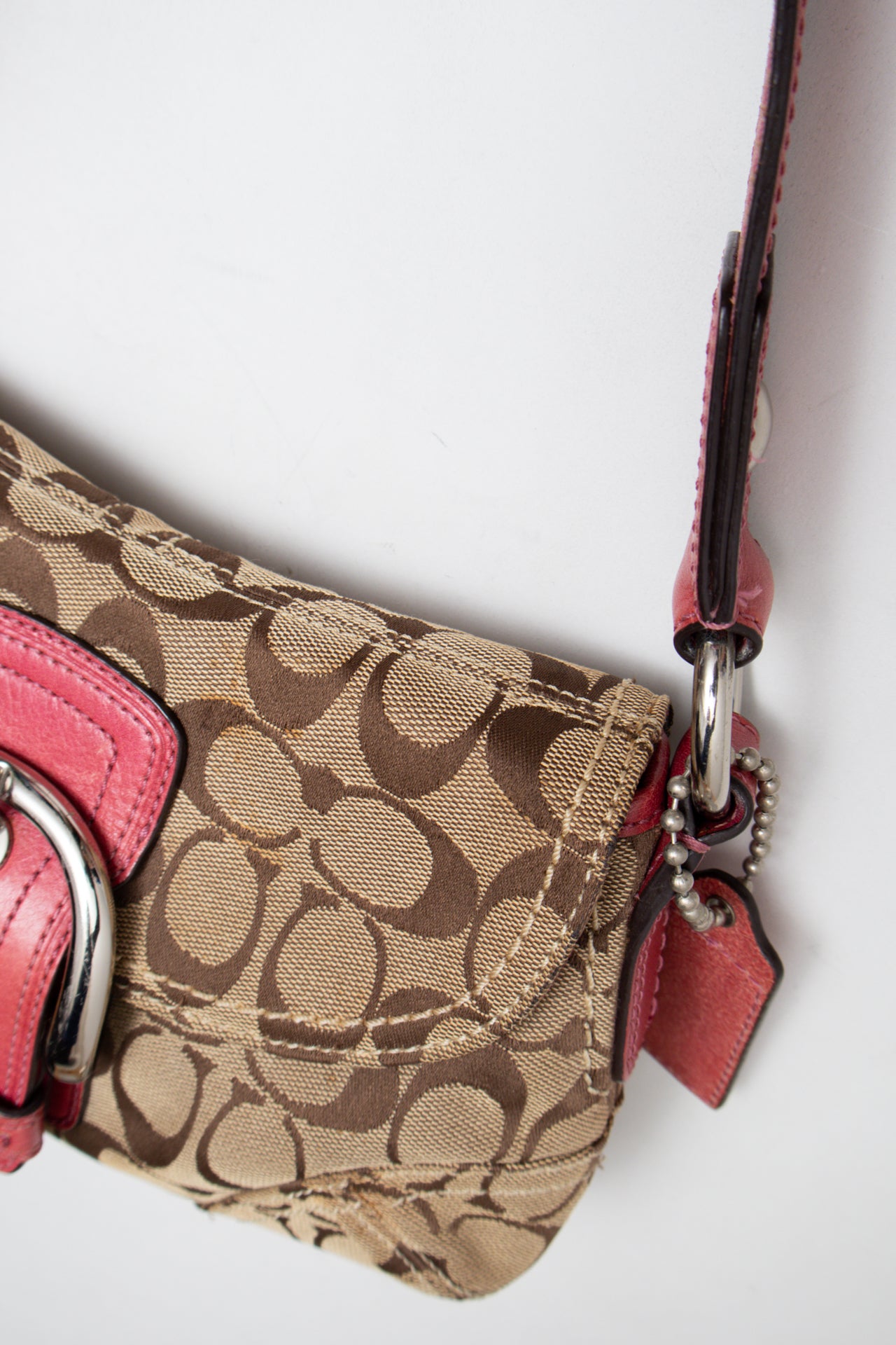 #183 Coach Shoulder Bag Brown | c. 202 | Size