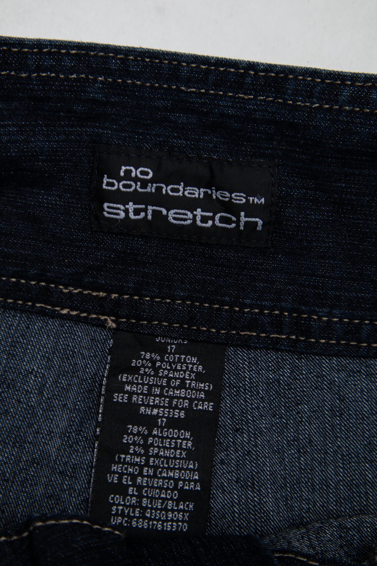 #174 No Boundaries Stretch Jeans Blue | c. 193 | Size 16