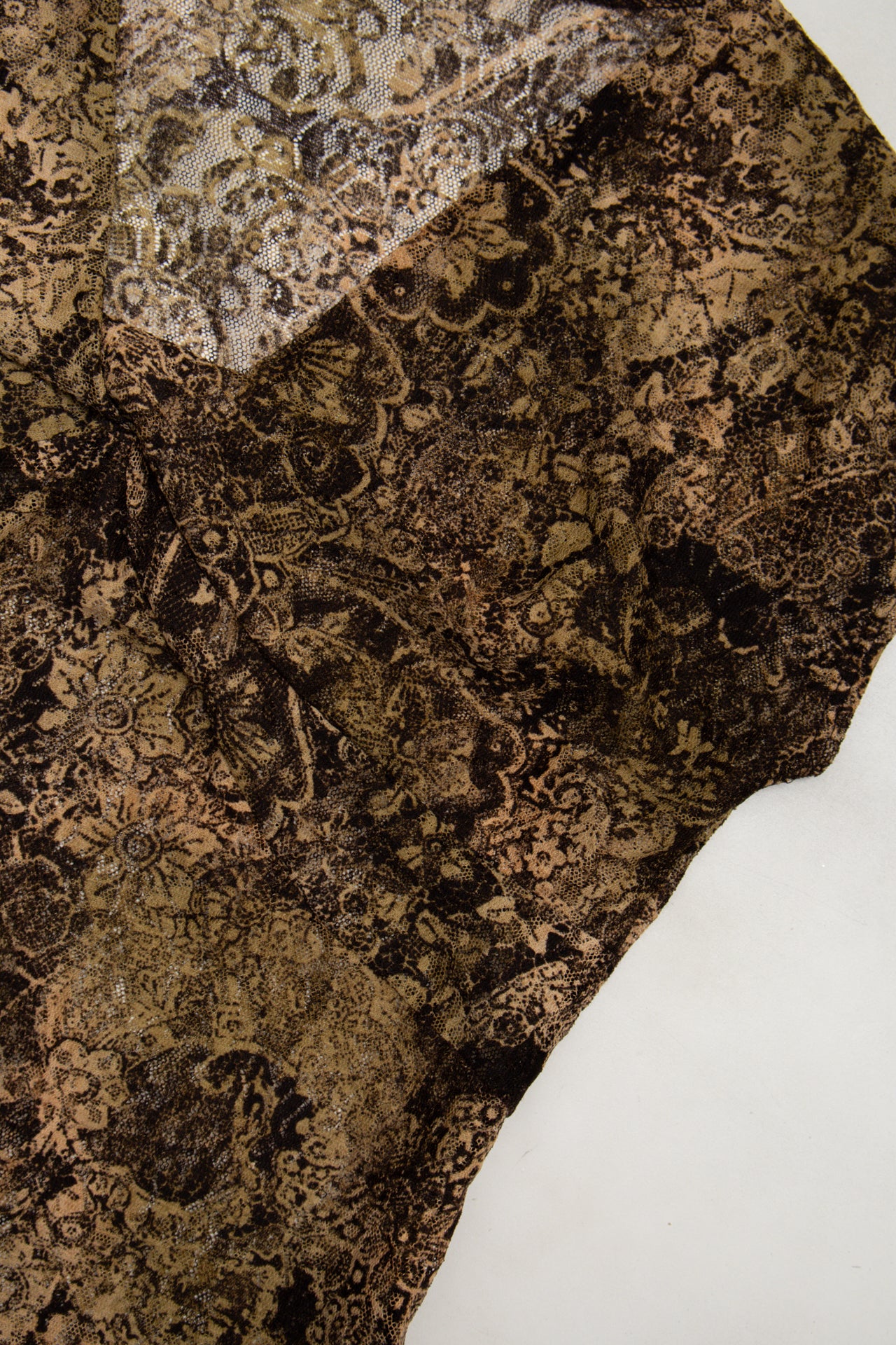 #207 Kenneth Jay Lane Blouse Brown | c. 173 | Size 12