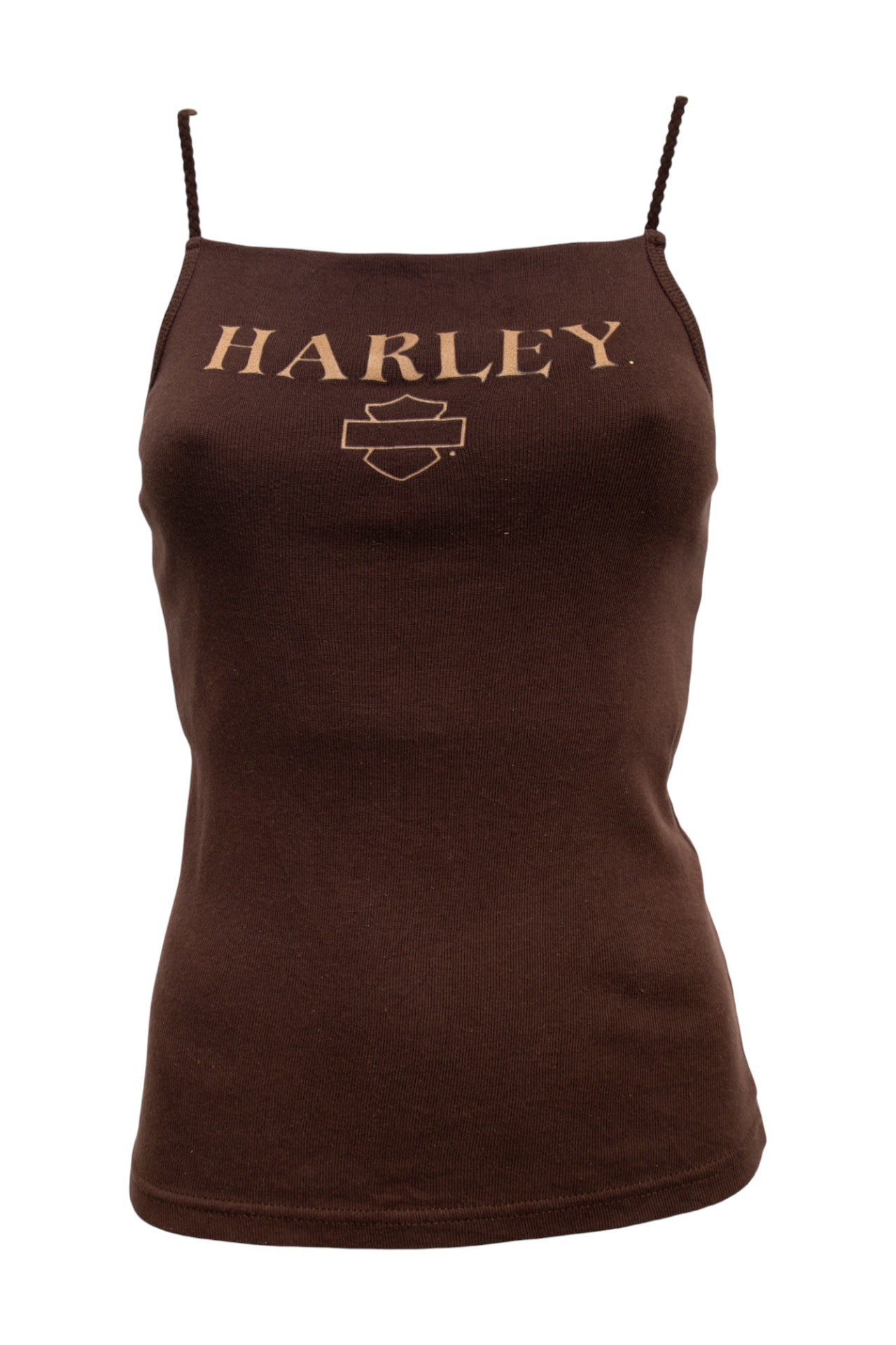 #168 Harley-davidson Camisole Top Brown | c. 176 | Size 8