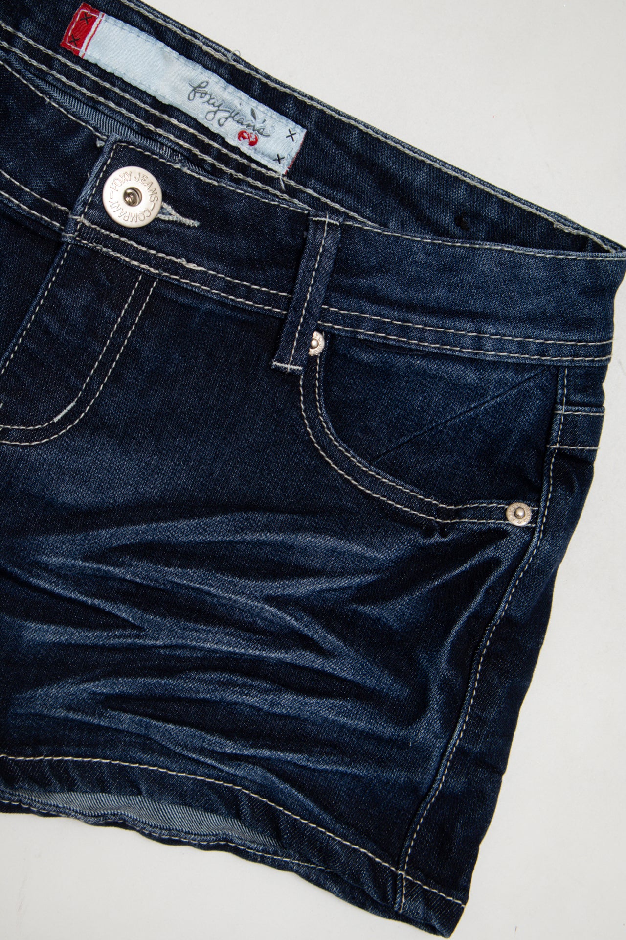 #84 Foxy Jeans Denim Shorts Blue | c. | Size 2