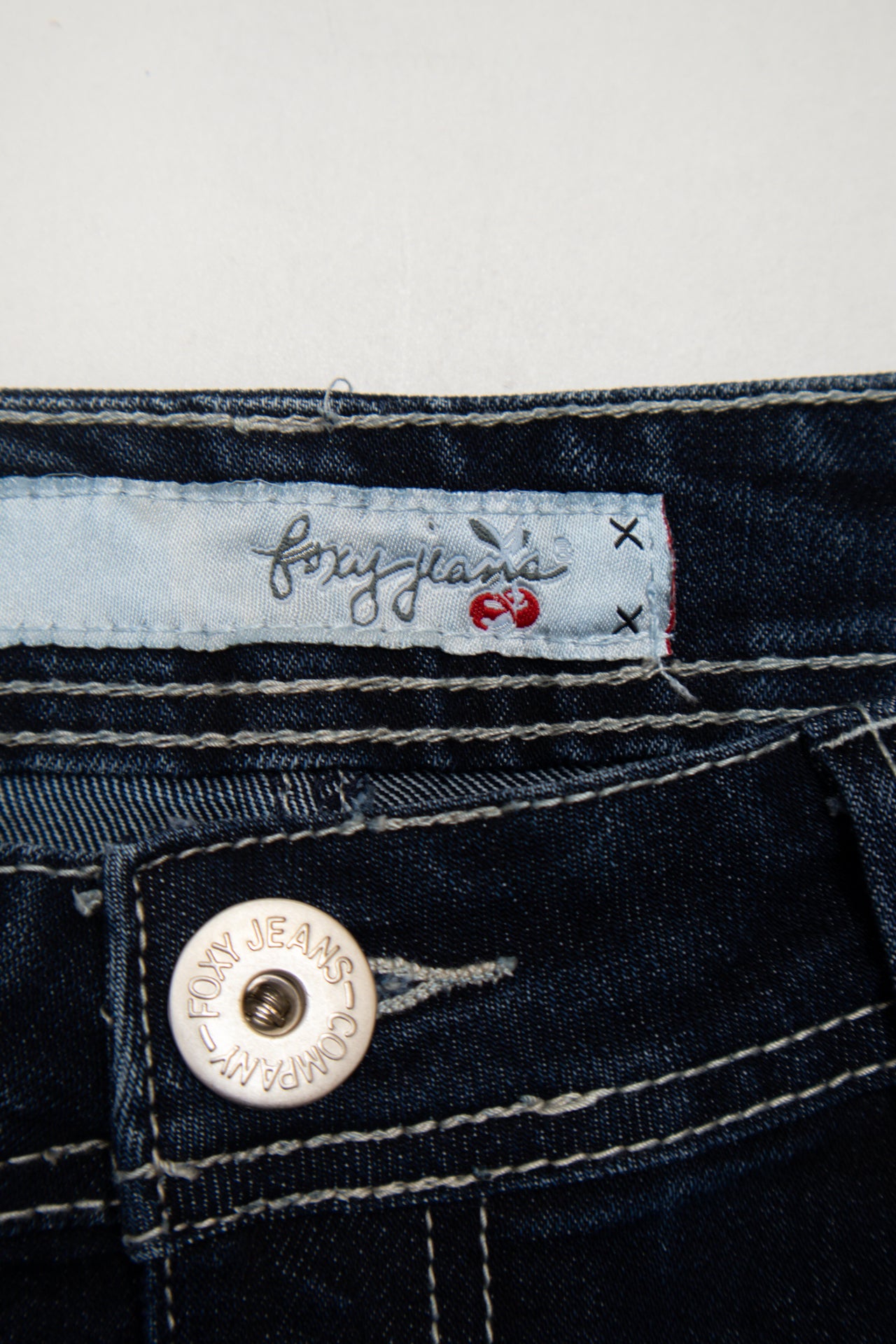 #84 Foxy Jeans Denim Shorts Blue | c. | Size 2