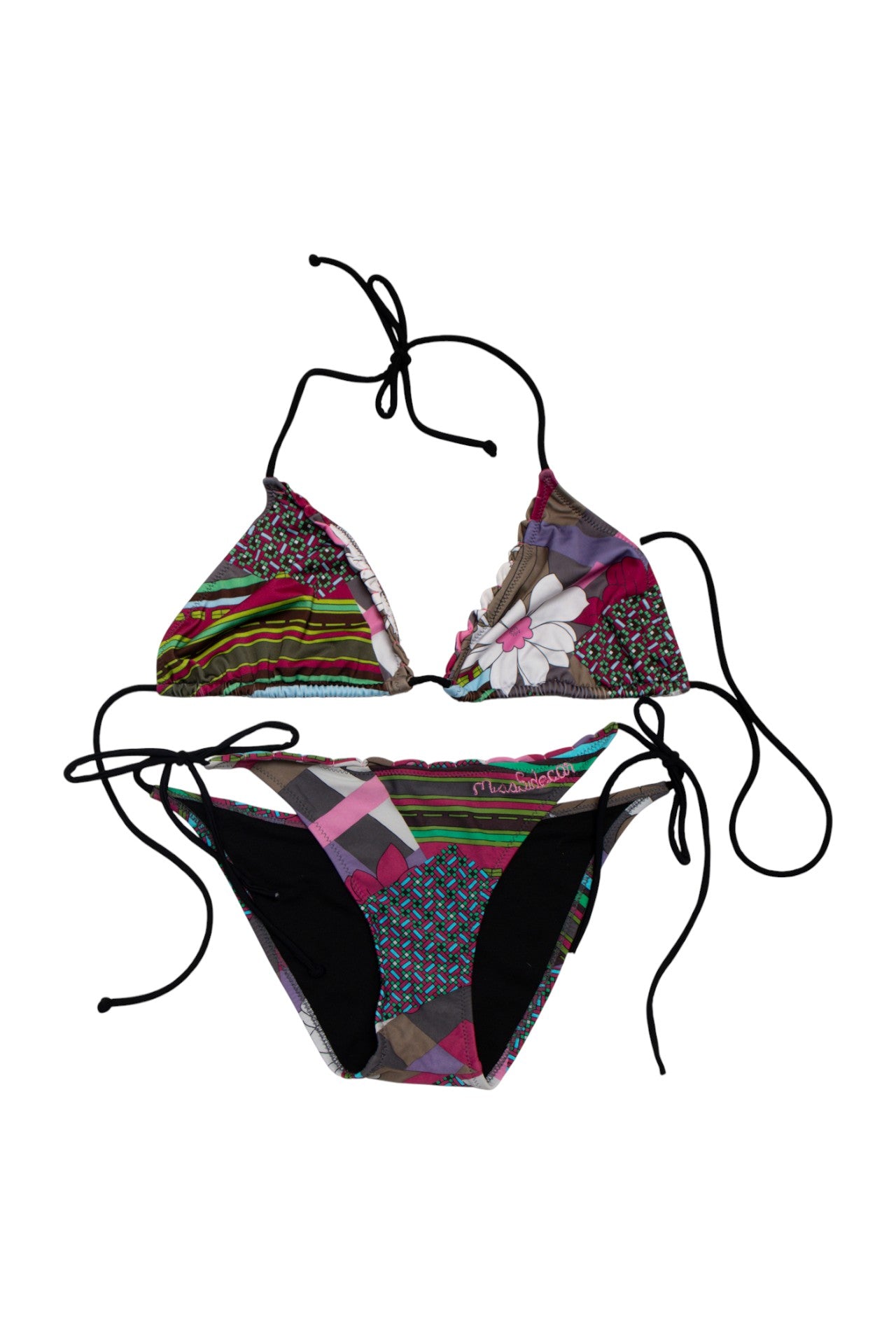 #220 Miss Sidecar Bikini Set Green | c. 173 | Size 12