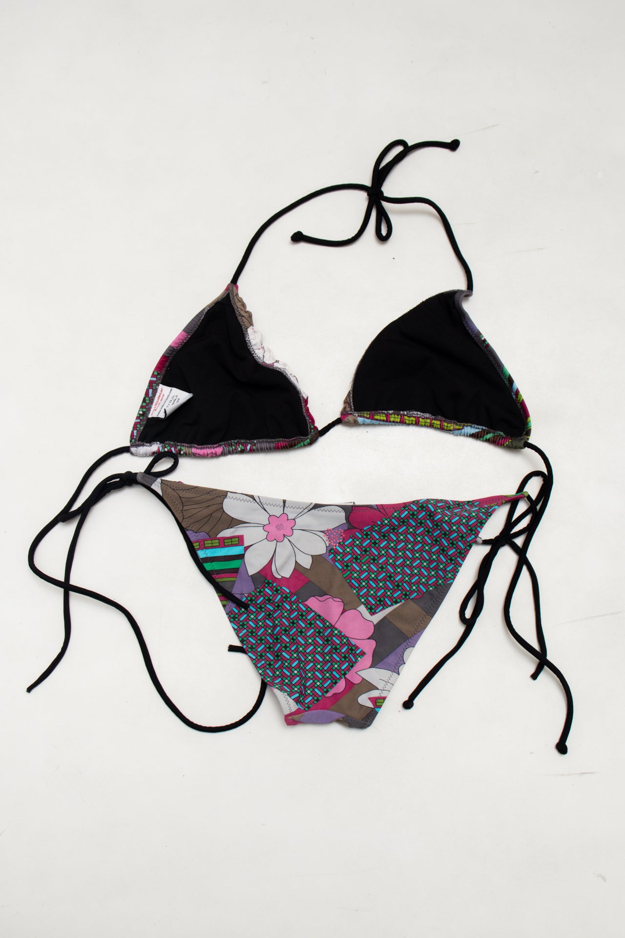 #220 Miss Sidecar Bikini Set Green | c. 173 | Size 12