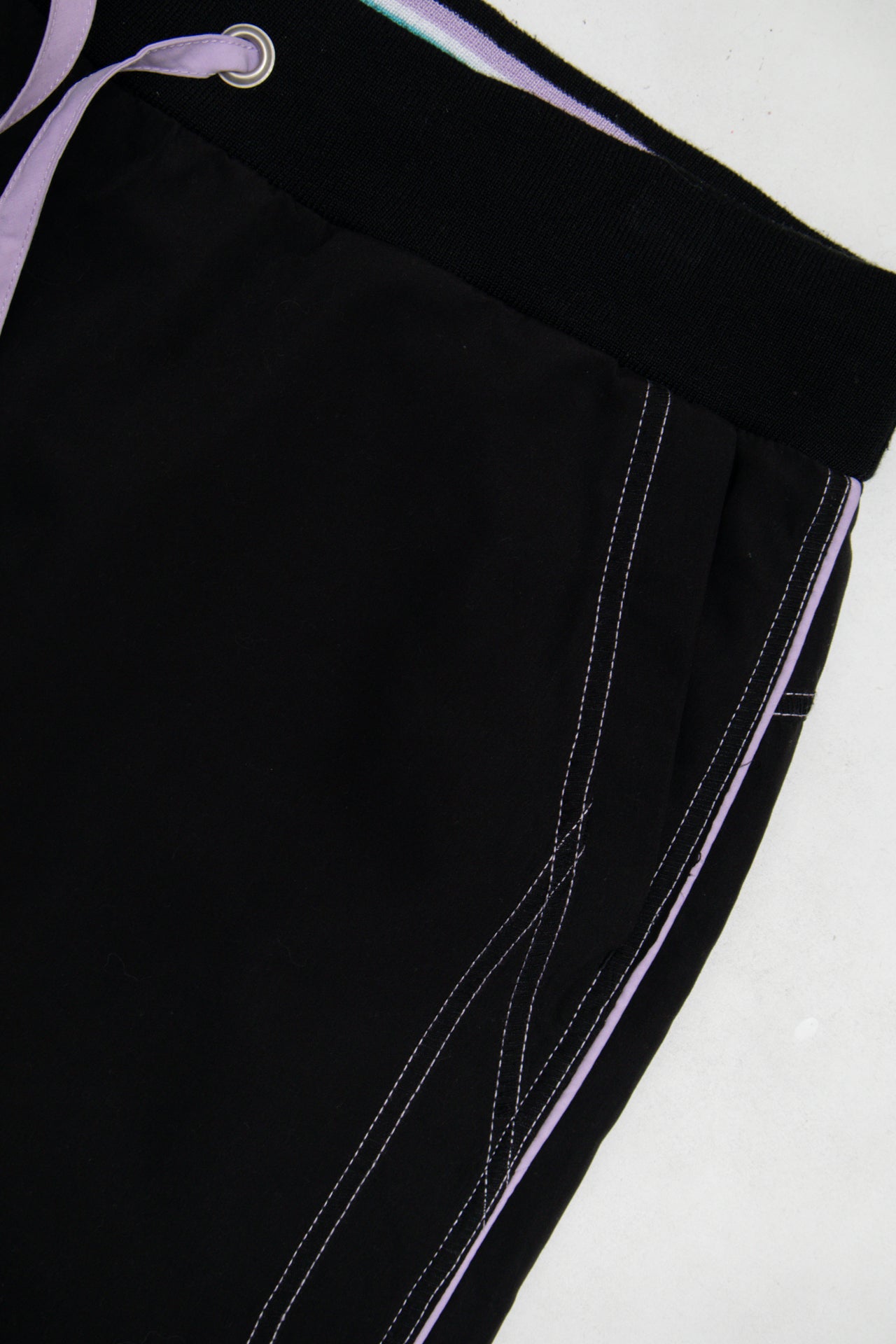 #96 Cropped Track Pants Black | c. 173 | Size 10