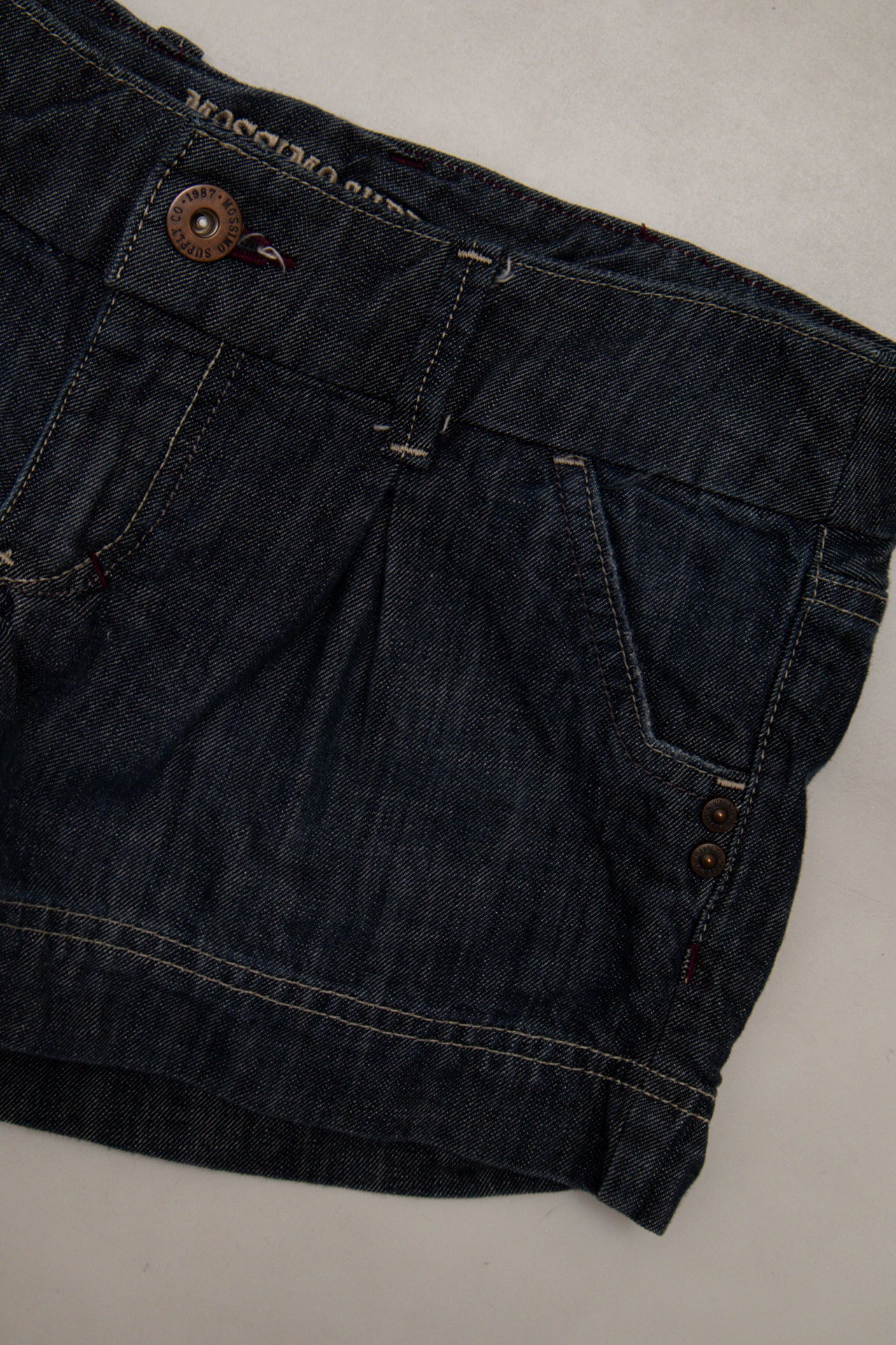 #133 Mossimo Supply Co. Denim Shorts Dark Wash Blue | c. 174 | Size 8