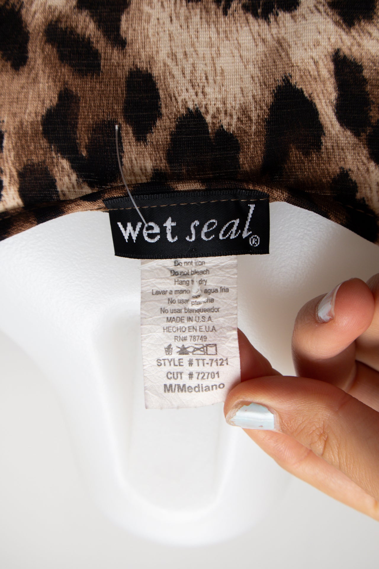 #153 Wet Seal Tank Top Brown | c. 176 | Size 10