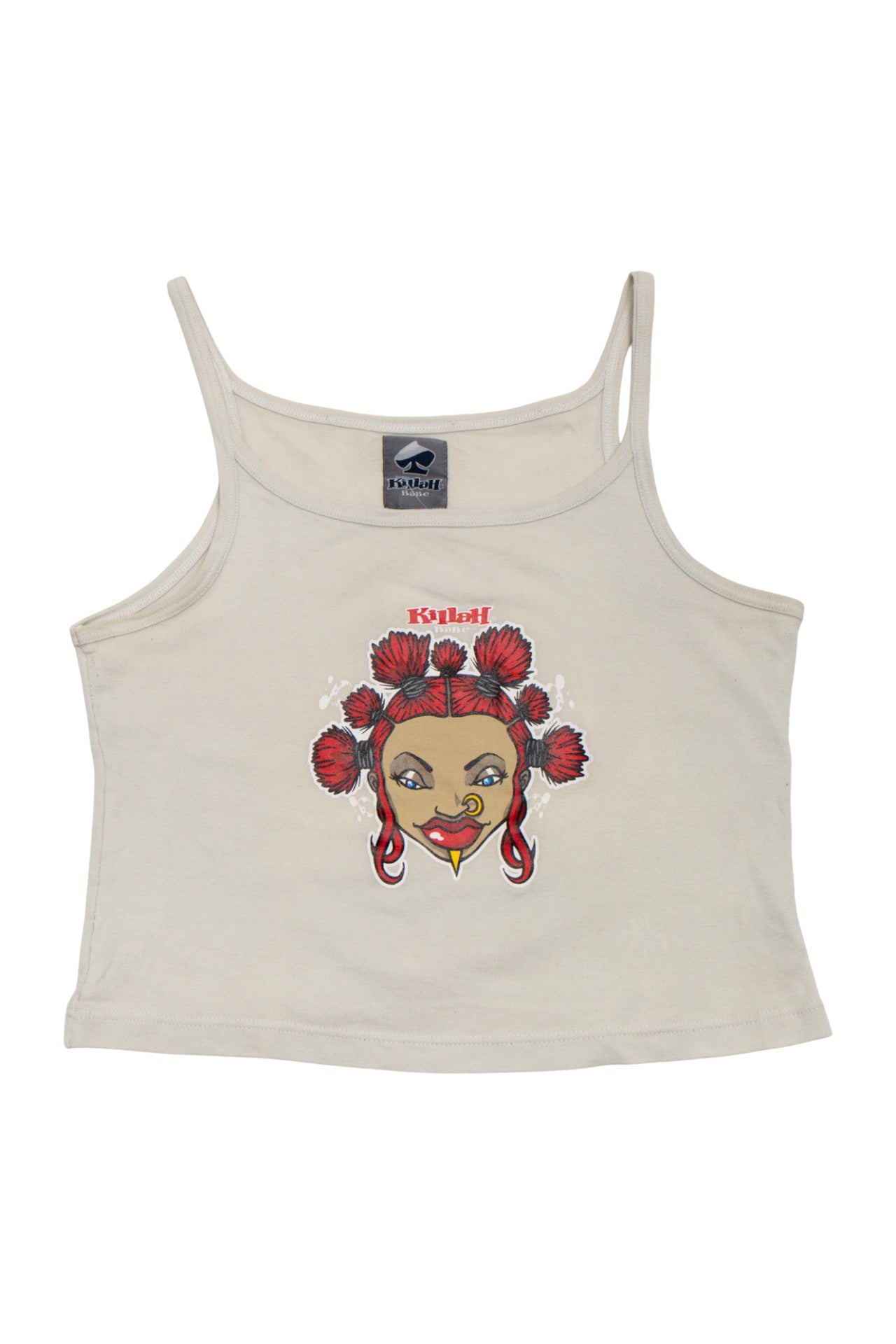 #133 Killah Babe Camisole Crop Top Beige | c. 173 | Size 14