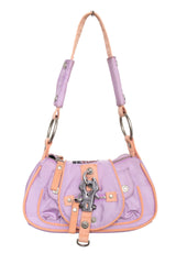 #219 George Gina & Lucy Purple Utility 'MINI-CHICA-GO' Bag | c. 175