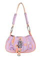 #219 George Gina &amp; Lucy Purple Utility 'MINI-CHICA-GO' Bag | c. 175 | Size