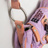 #219 George Gina &amp; Lucy Purple Utility 'MINI-CHICA-GO' Bag | c. 175 | Size
