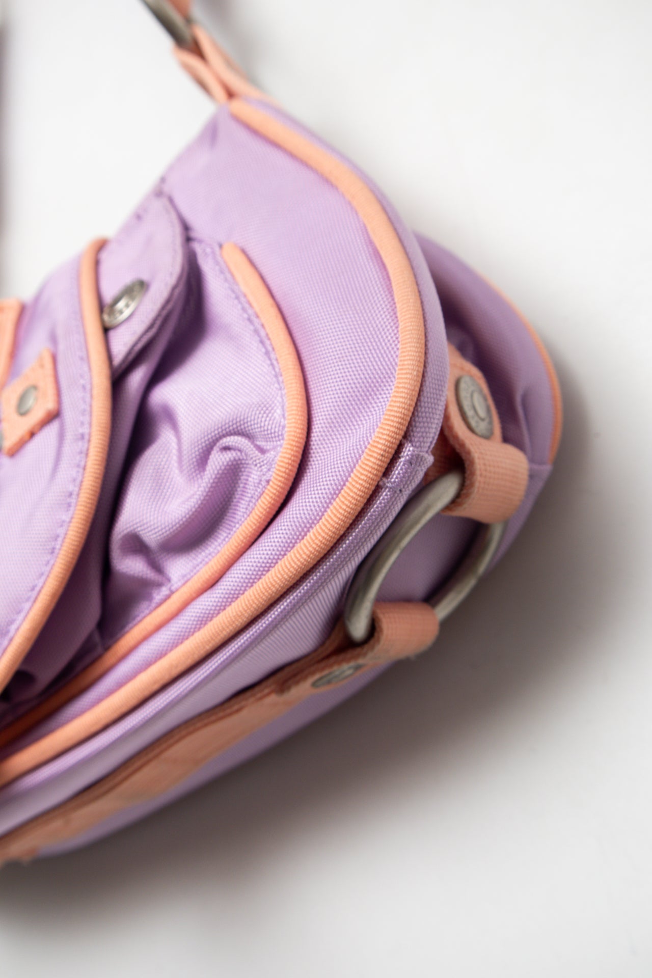 #219 George Gina &amp; Lucy Purple Utility 'MINI-CHICA-GO' Bag | c. 175 | Size