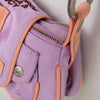#219 George Gina &amp; Lucy Purple Utility 'MINI-CHICA-GO' Bag | c. 175 | Size