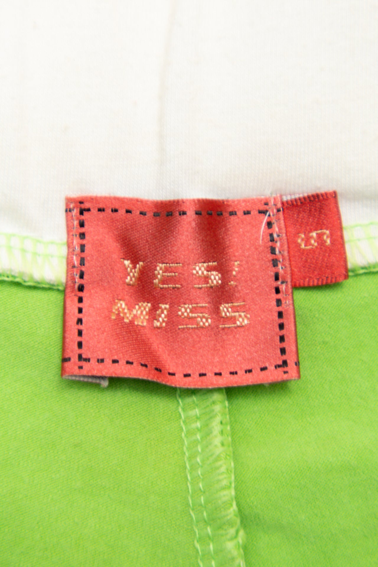 #171 Yes! Miss Shorts Lime Green | c. 174 | Size 6