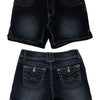 #147 4 Angels Denim Shorts Dark Wash Blue | c. 174 | Size 12