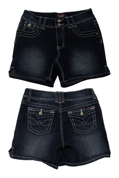 #147 4 Angels Denim Shorts Dark Wash Blue | c. 174 | Size 12