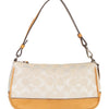 #182 Coach White Monogram Demi Bag | c. 176