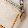 #182 Coach White Monogram Demi Bag | c. 176