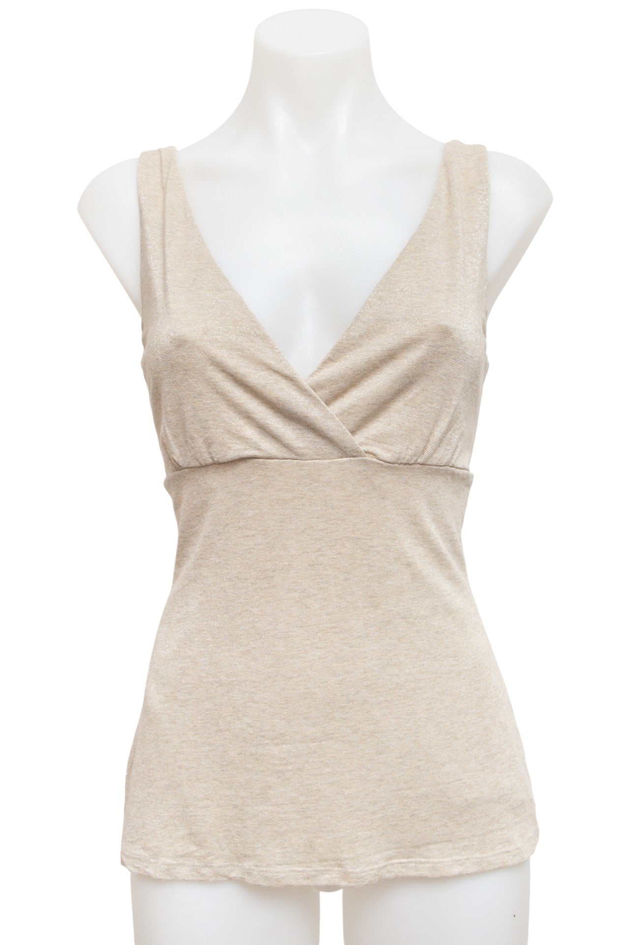 #178 White House Black Market Tank Top Beige | c. 176 | Size 8
