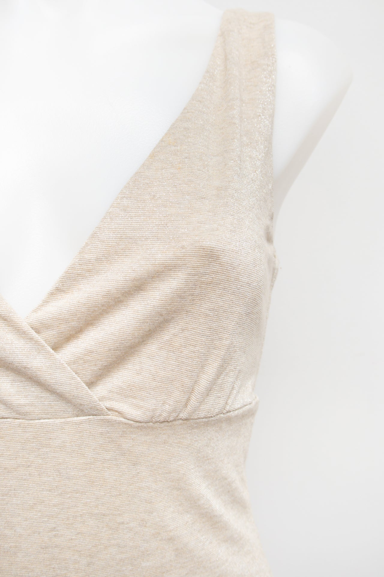 #178 White House Black Market Tank Top Beige | c. 176 | Size 8