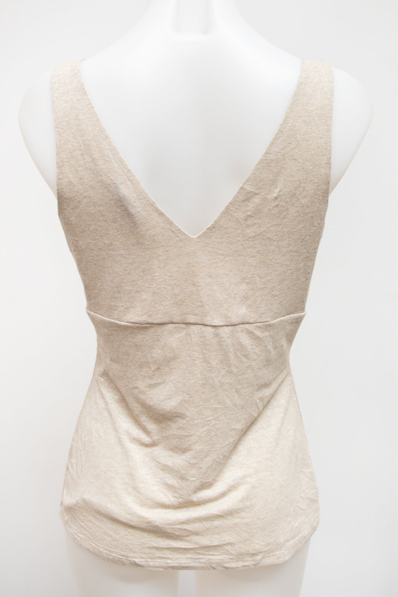 #178 White House Black Market Tank Top Beige | c. 176 | Size 8