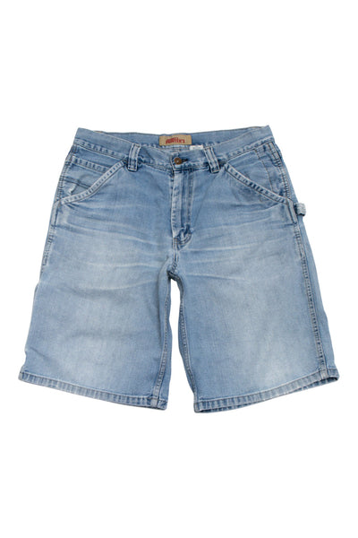 #150 Old Navy Denim Painter Shorts Blue | c. 173 | Size 12 / 34w