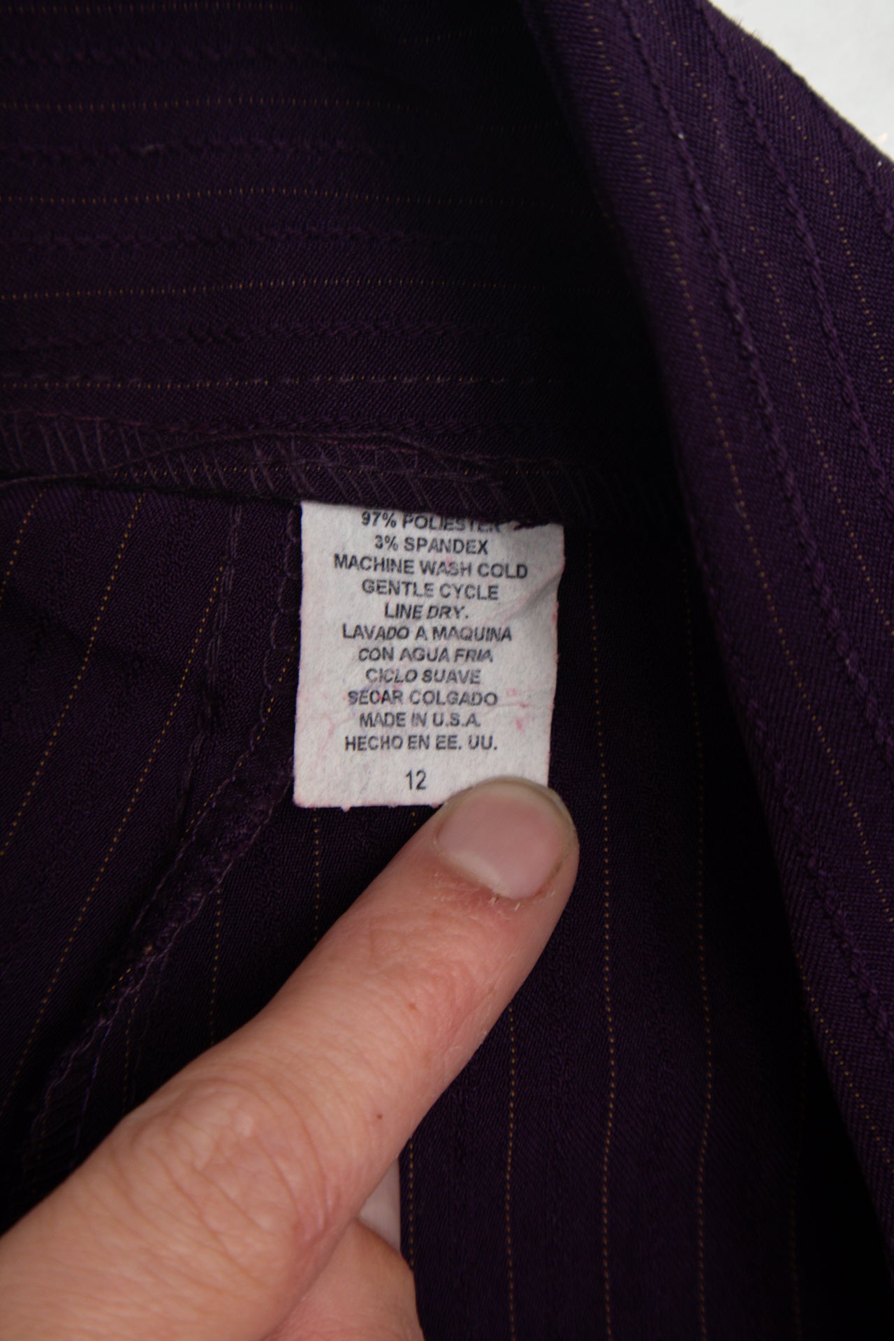 #299 Pants Purple | c. 175 | Size 12