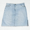 #215 Cotton Ginny Denim Mini Skirt Blue | c. | Size 14