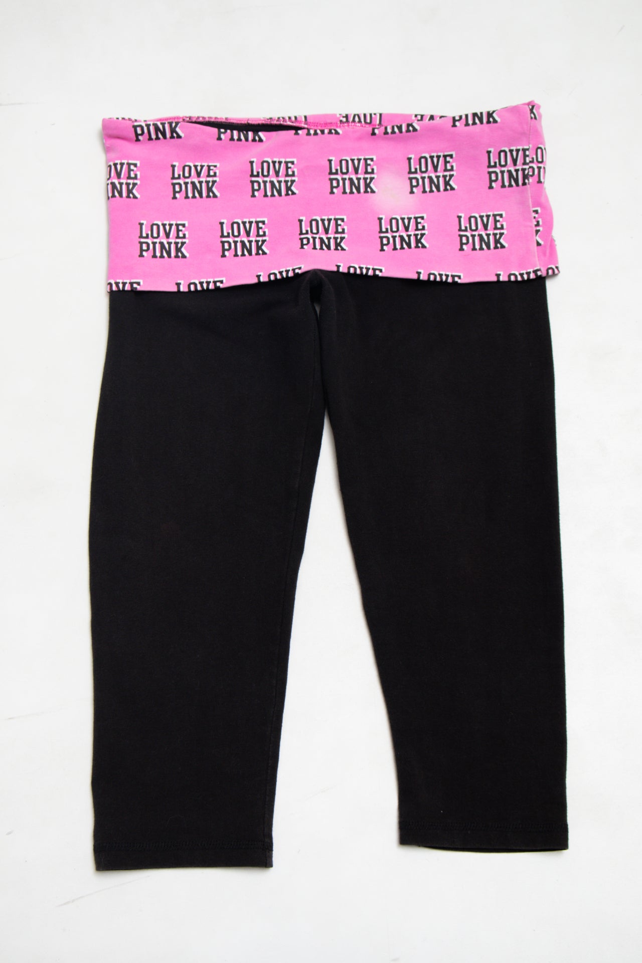 #70 Pink Victoria’s Secret Pants Black | c. 176 | Size 8/10
