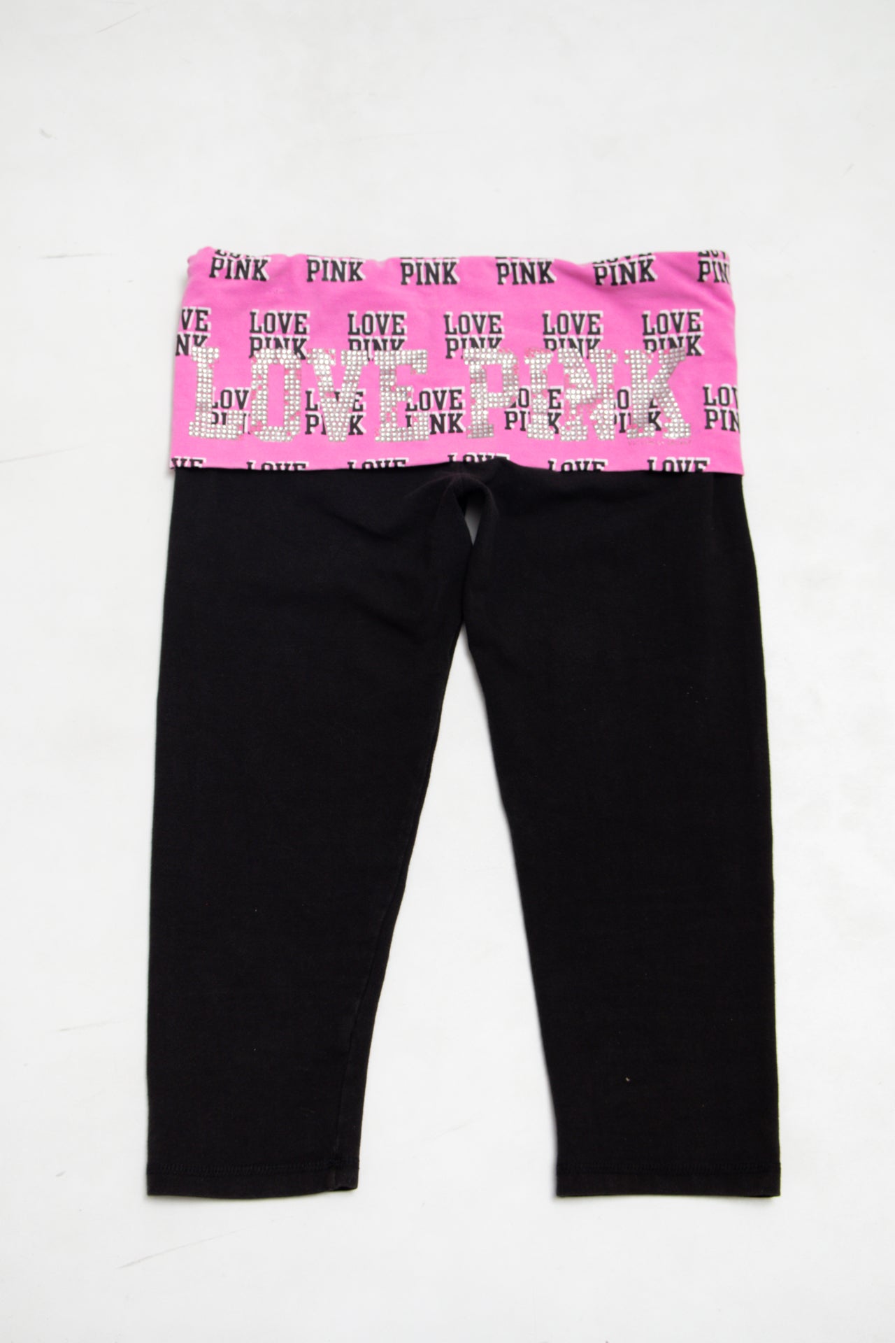 #70 Pink Victoria’s Secret Pants Black | c. 176 | Size 8/10