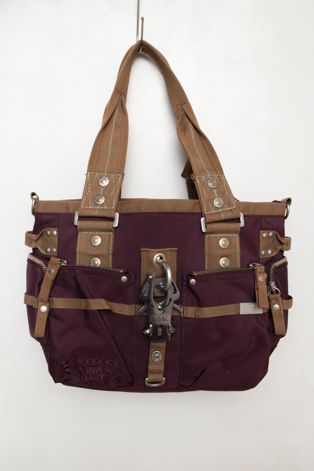 #272 George Gina &amp; Lucy Shoulder Bag Purple | c. 174