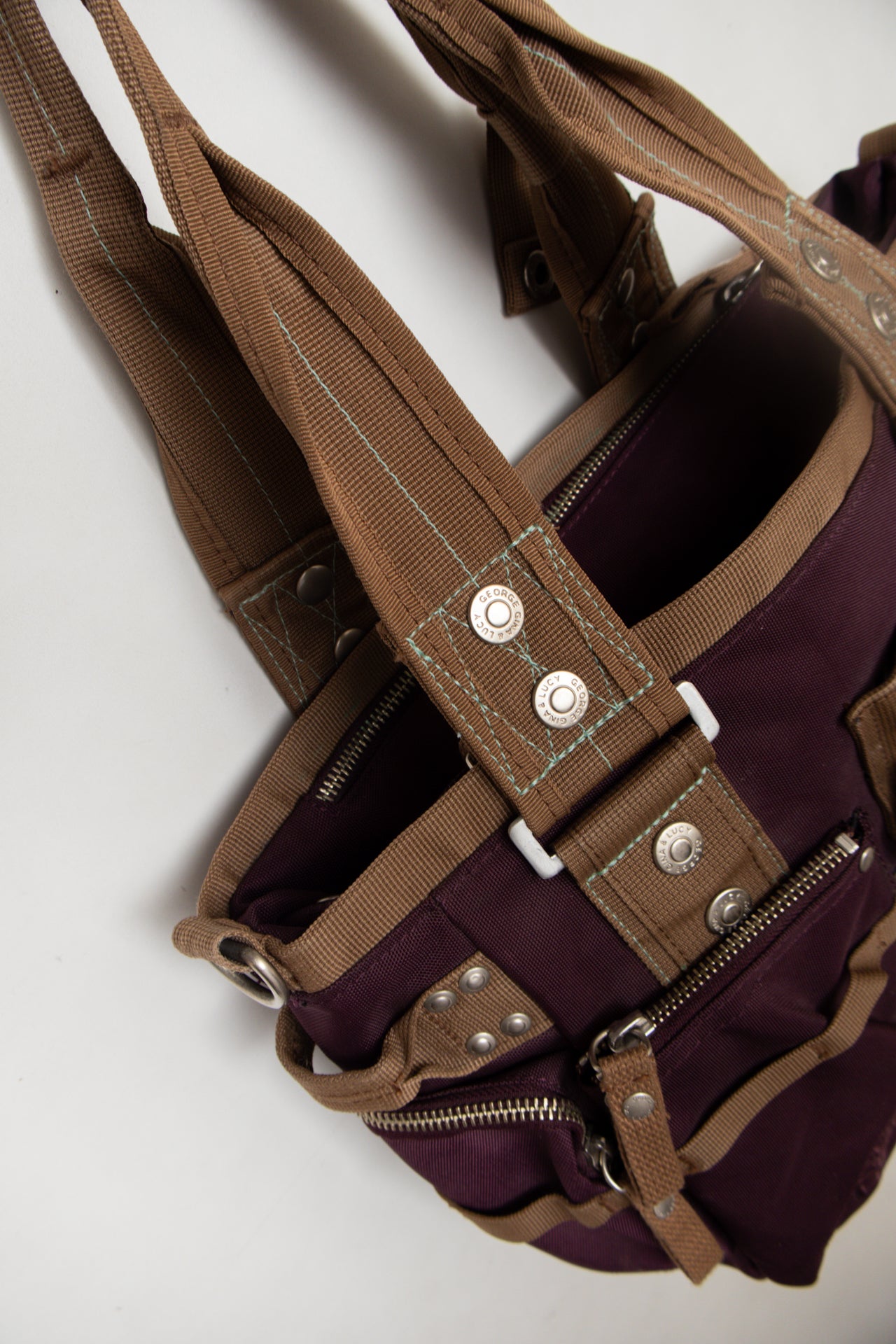 #272 George Gina &amp; Lucy Shoulder Bag Purple | c. 174