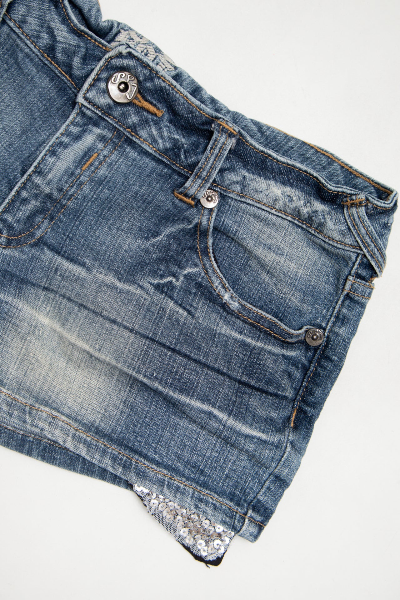 #85 Denim Shorts Blue | c. | Size 8