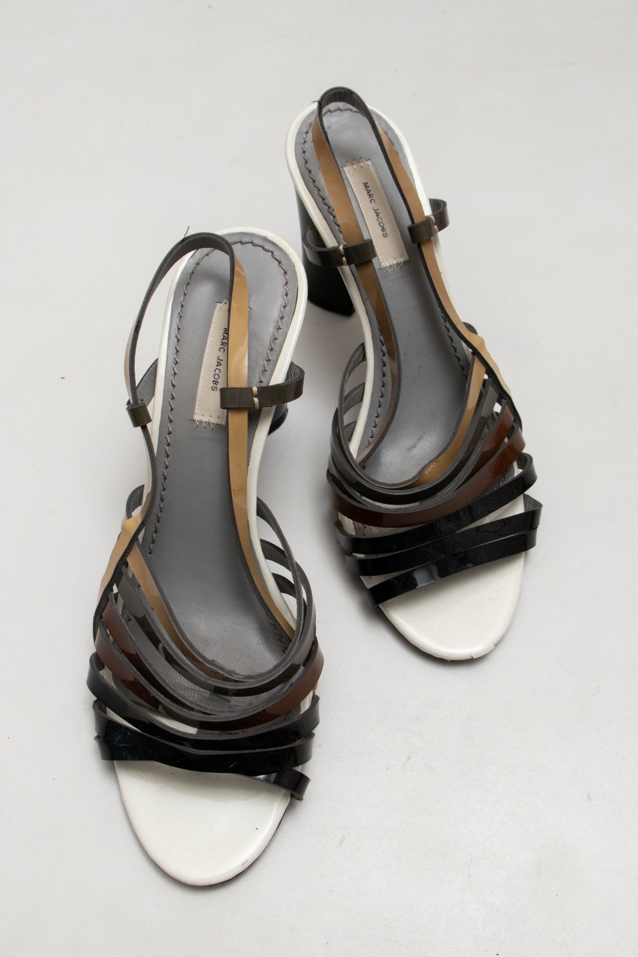 #184 Heeled Sandals Black | c. 173 | Size AU7.5