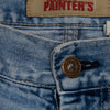 #150 Old Navy Denim Painter Shorts Blue | c. 173 | Size 100% cotton, no stretch