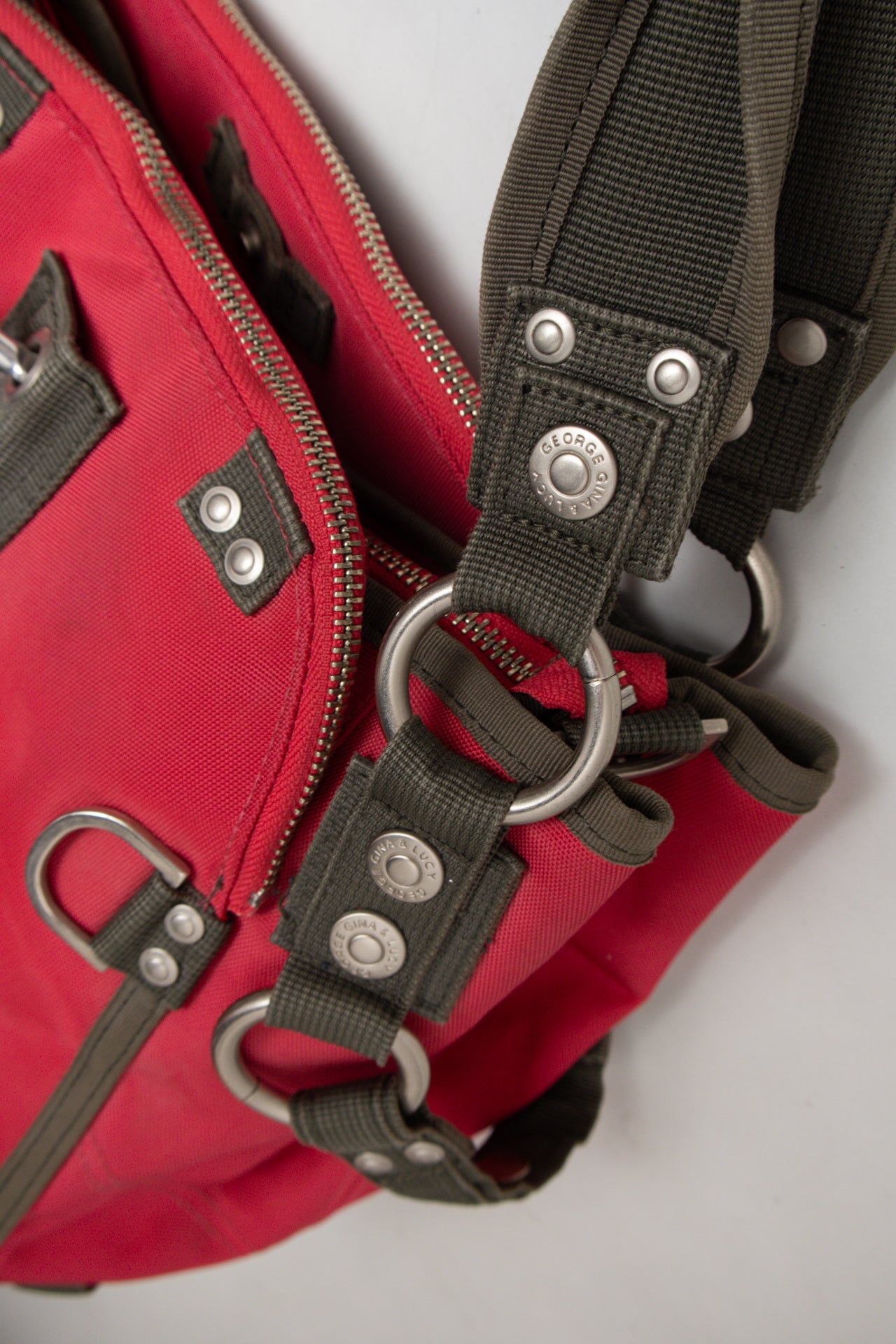 #226 George Gina &amp; Lucy Hot Pink Utility 'PRINCIPESSA' Bag | c. 175