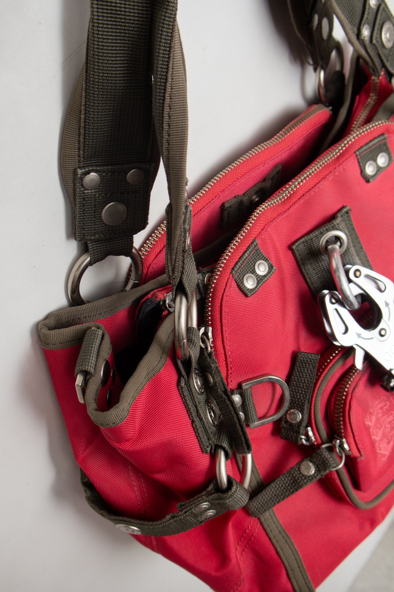 #226 George Gina &amp; Lucy Hot Pink Utility 'PRINCIPESSA' Bag | c. 175