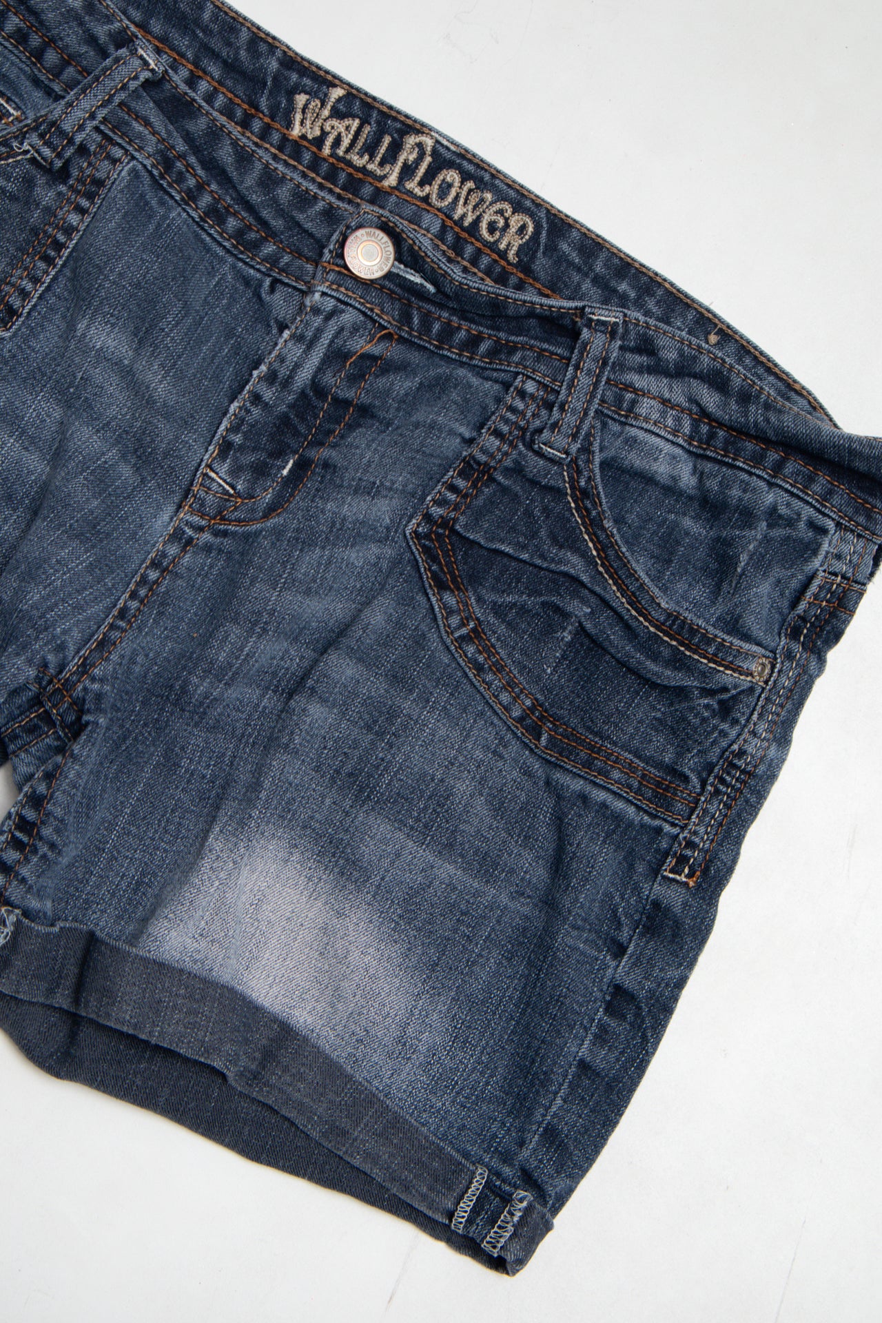 #179 Wallflower Denim Shorts Blue | c. 175 | Size 16
