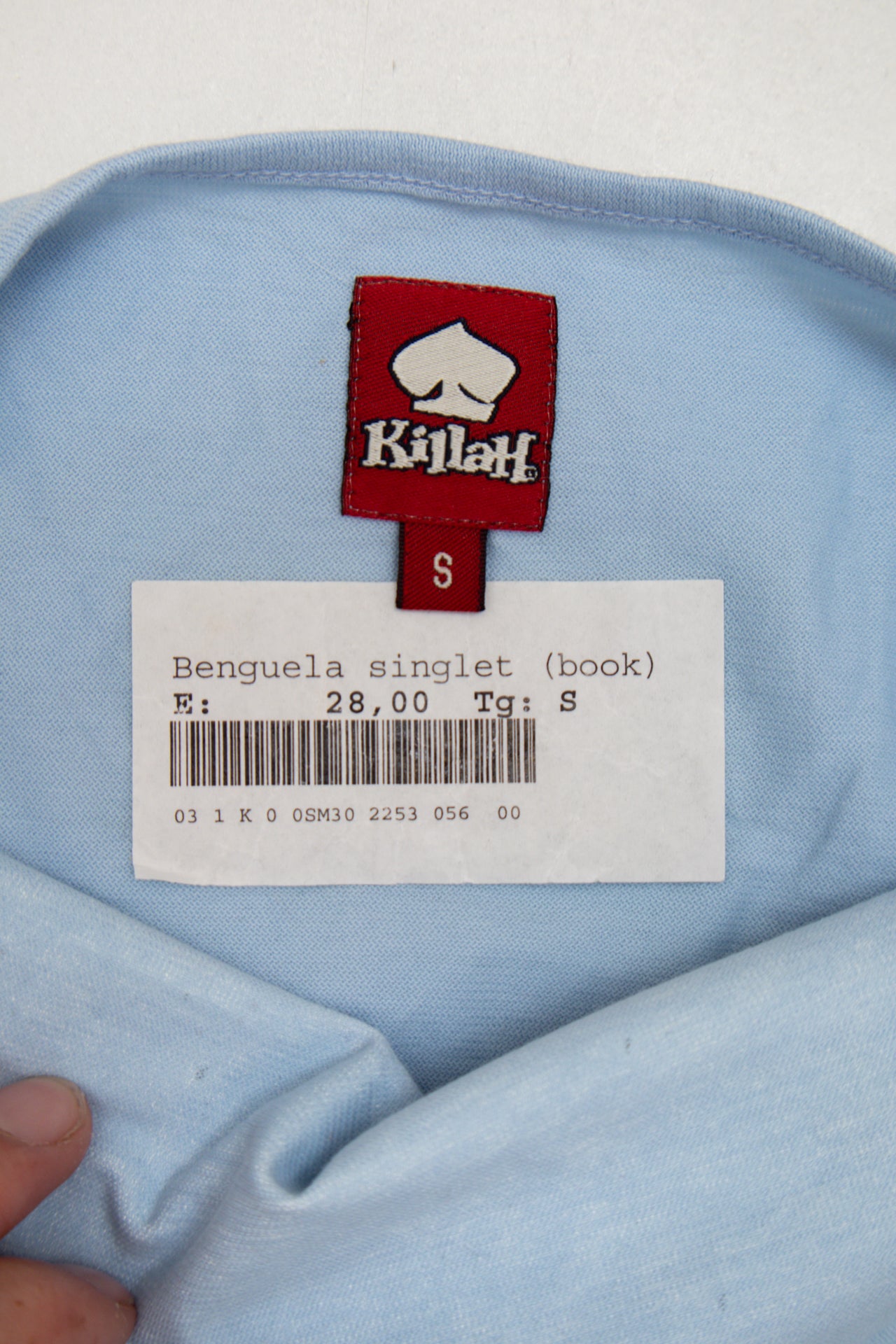 #68 Kilah Tank Top / Singlet Light Blue | c. 174 | Size 8