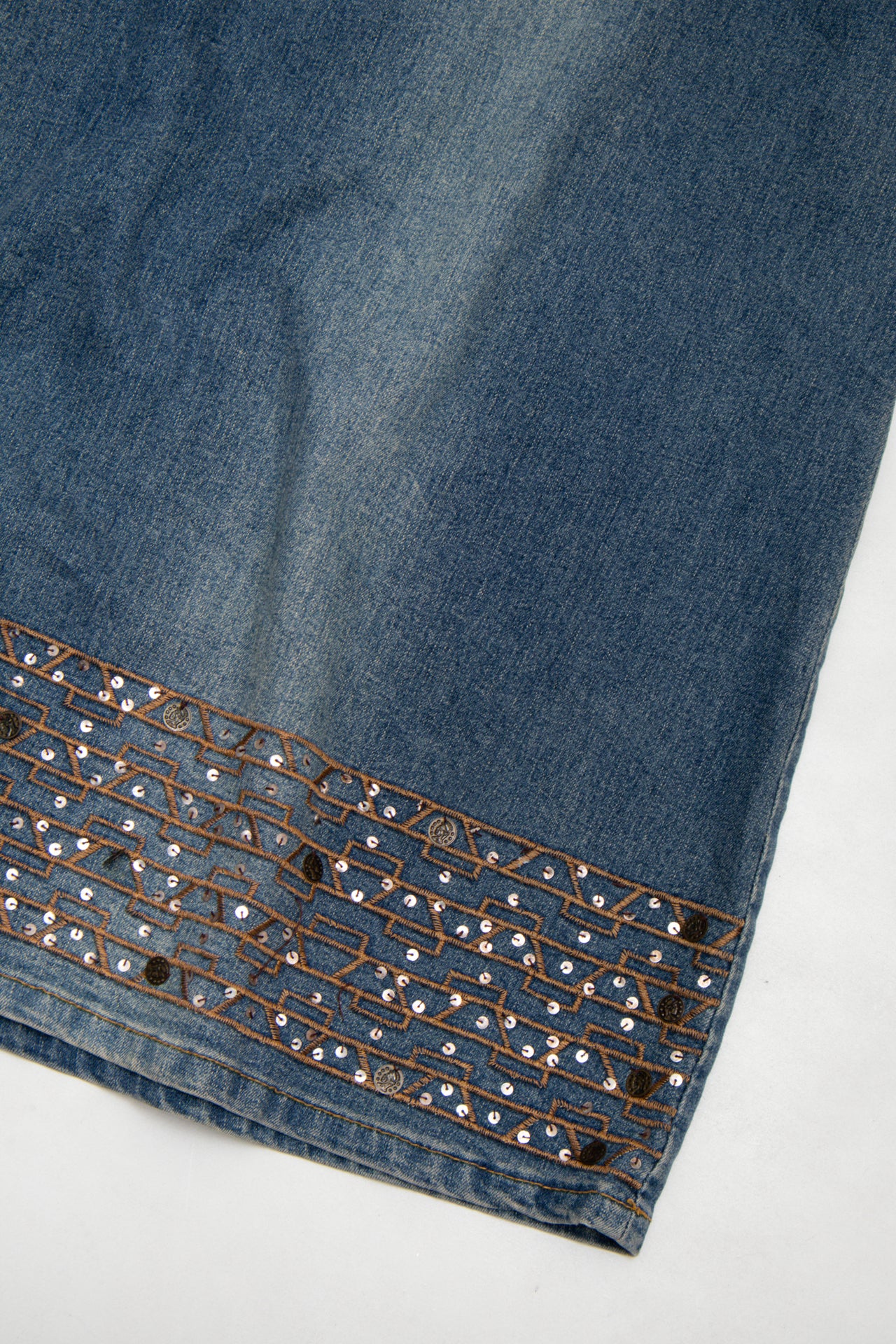 #71 The Shendel Jeans Denim Skirt Blue | c. 173 | Size 12