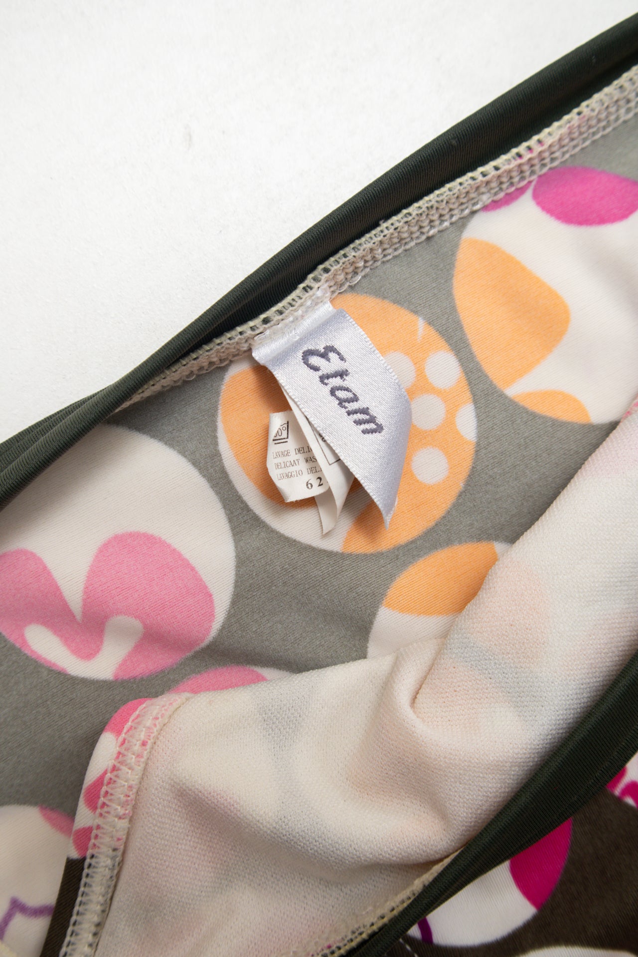 #96 Etam Bikini Brown with matching skirt | c. 176 | Size 8