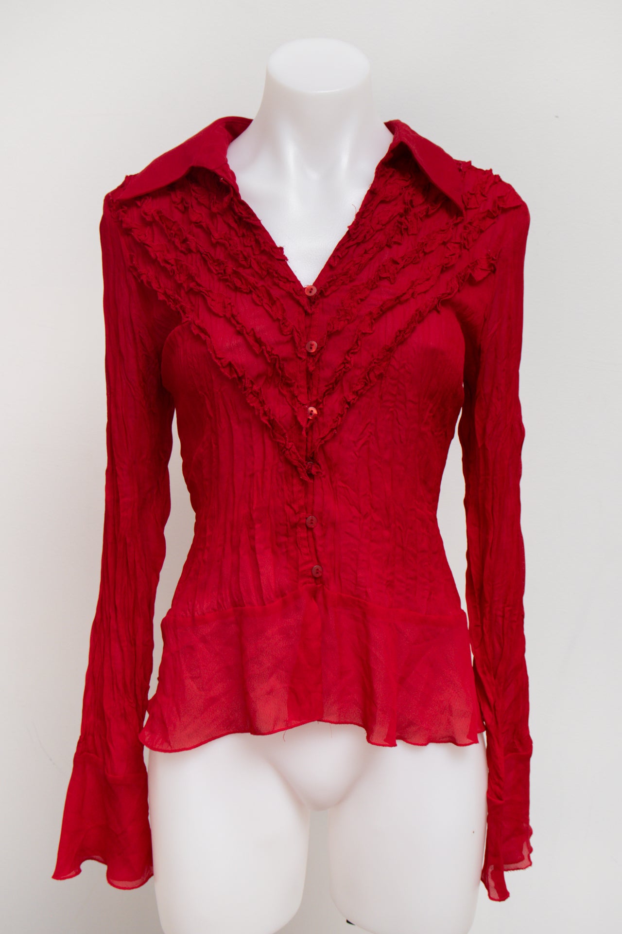 #117 Sunny Leigh T-shirt Red | c. 176 | Size 10
