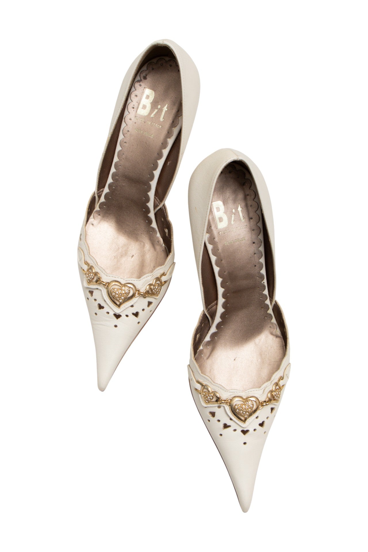 #187 B.it Heels White | c. 173 | Size AU8