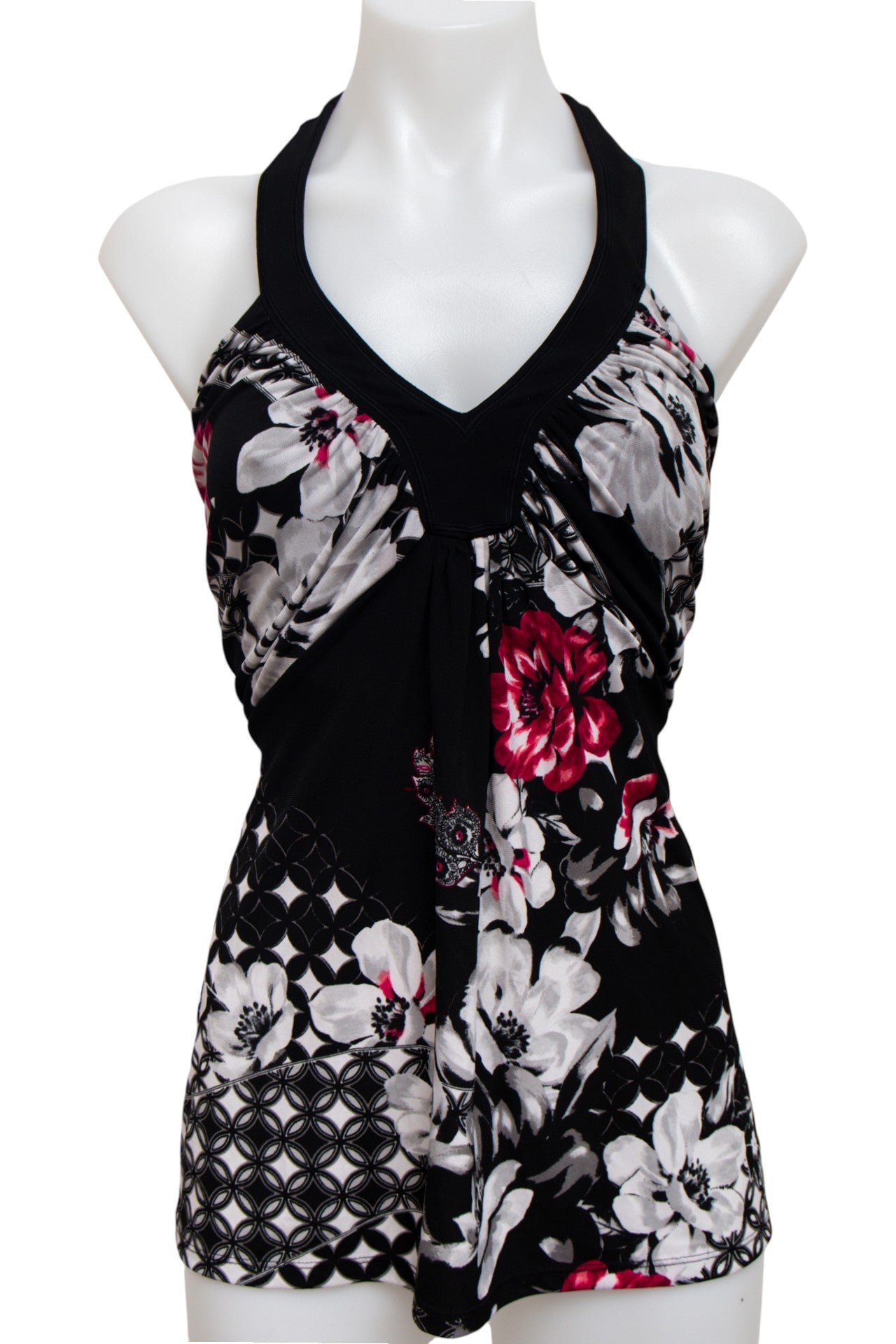 #152 White House Black Market Halter Top Black | c. 176 | Size 12