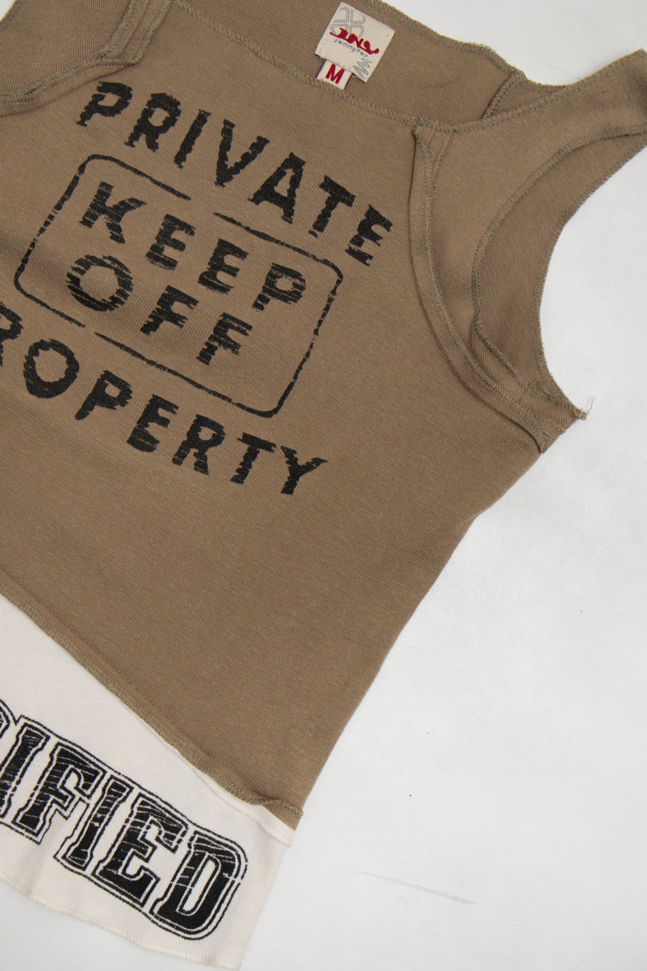 #135 Jennyfer Tank Top Brown | c. 173 | Size 10