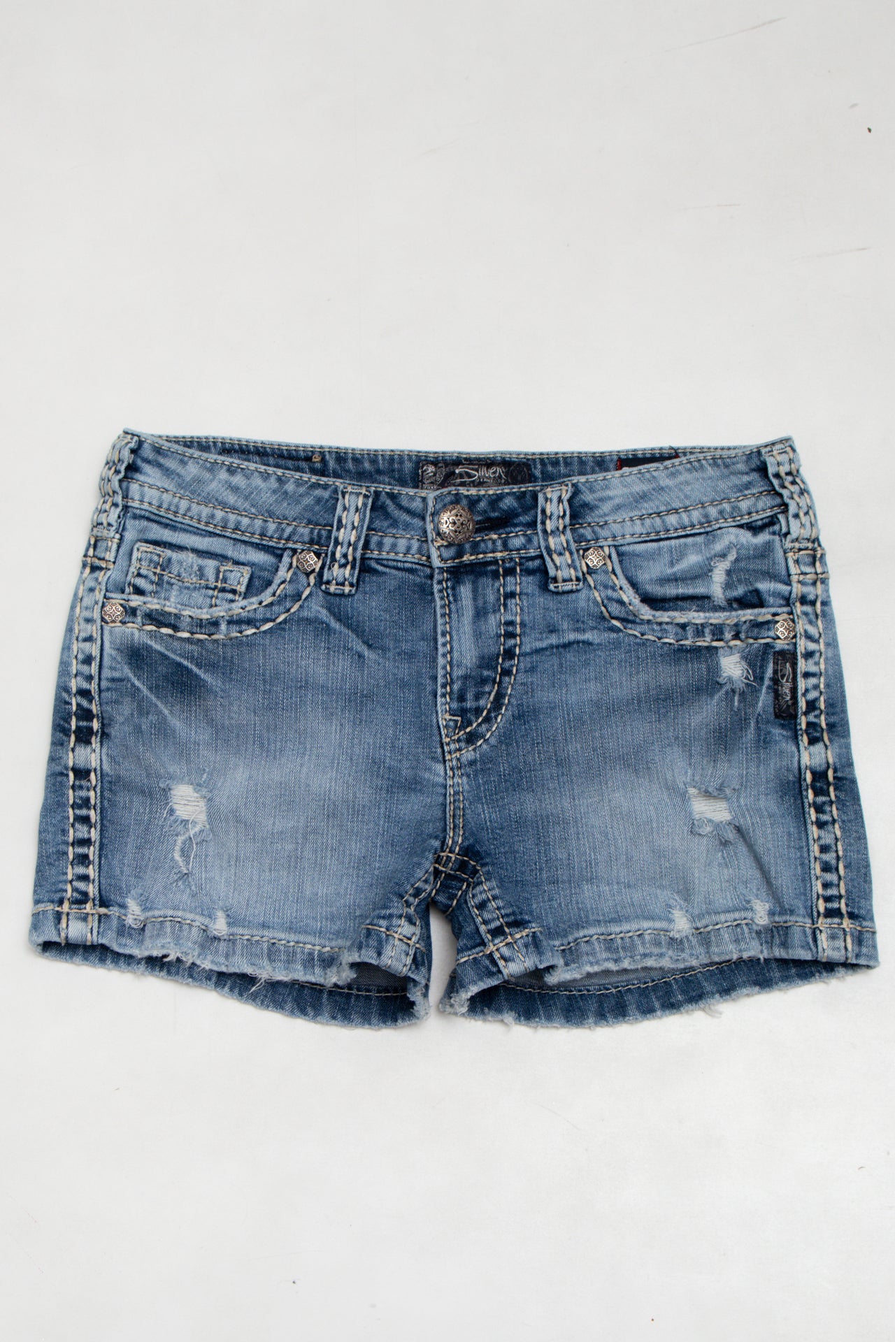 #146 Silver Jeans Co. Denim Shorts Blue | c. 173 | Size 6