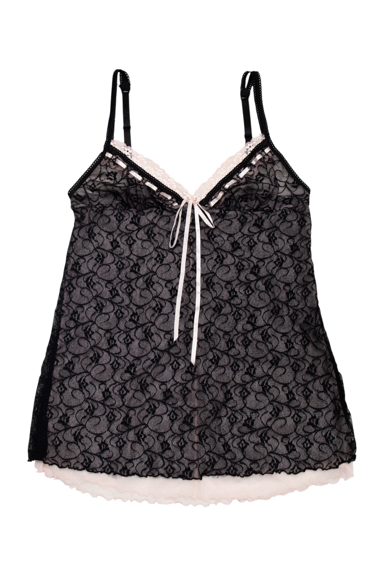 #03 Rampage Camisole Babydoll Top Black | c. 173 | Size 12/14